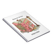 Watercolor Meet Me At the Bookstore Notebooks Notitieboek (Rechterzijde)