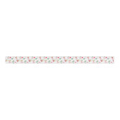 Watercolor Merry Mahjong Christmas Cocktail Party Grosgrain Lint (Voorkant)