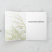 Watercolor Missen van jou Kaart (Binnen)