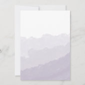 Watercolor Mist | Uitnodiging proefhuwelijksdiner (Achterkant)