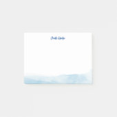 Watercolor Modern Script Persoonlijk Post-it® Notes (Voorkant)