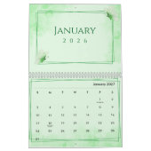 Watercolor Moderne Vlinder Esthetiek Kalender (Jan 2027)