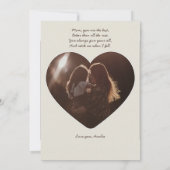 Watercolor Moedersdag Beer Moederdag Kaart (Achterkant)