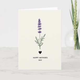 Watercolor Moedersdag Liefde Kaart