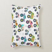 Watercolor Monster Car Trucks kids Accent Kussen (Voorkant(Verticaal))