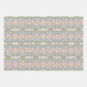 Watercolor Mopping Brushstrokes Pattern In Pastel Inpakpapier Vel (Voorkant 3)