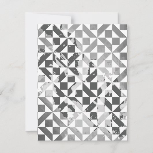 Watercolor motieven 4 notitiekaartje (Voorkant)