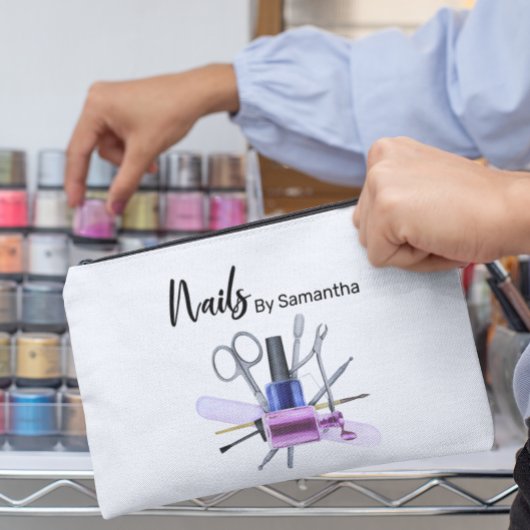 Watercolor Nagelstudio Manicure Nagellak Etui