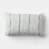 Watercolor Nautilus Zeilboot Streep | Monogram Kussen (Achterkant)