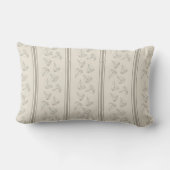 Watercolor Nautilus Zeilboot Streep | Monogram Kussen (Achterkant)