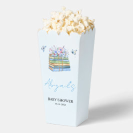 Watercolor New Chapter Begins baby boy shower Bedankdoosjes