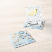 Watercolor New Year's Eve Party  Kartonnen Onderzetters (Insitu)