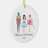 Watercolor Nutcracker Ballerina ornament (Rechts)