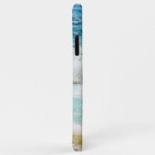 Watercolor Oceaan Monogrammed Case-Mate iPhone Hoe Case (Achterkant/rechts)