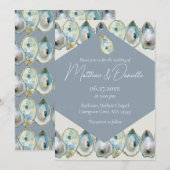 Watercolor Oester  Kaart (Voorkant / Achterkant)