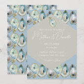 Watercolor Oester  Kaart (Voorkant / Achterkant)