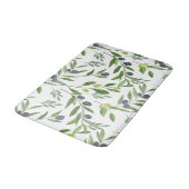 Watercolor Olive Pattern Badmat (Gekanteld)
