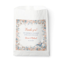 Watercolor Onder de Zee Walvis Baby Shower Favor