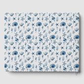 Watercolor Onderwater Patroon Gastenboek (Achterkant)