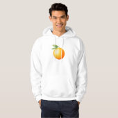 Watercolor Orange Hoodie (Voorkant volledig)
