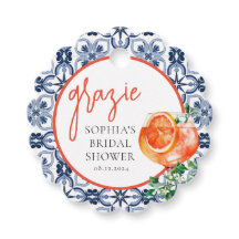Watercolor Oranje Spritz Grazie 