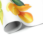Watercolor Orchideën Ontwerp 18 Cadeaupapier (Rol Hoek)