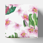 Watercolor Orchideën Ontwerp 30 Bedankdoosjes (Bovenkant)