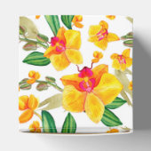 Watercolor Orchideën Ontwerp 9 Bedankdoosjes (Bovenkant)