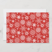 Watercolor Ornament CHRISTMAS HOLIDAY DINNER Kaart (Achterkant)