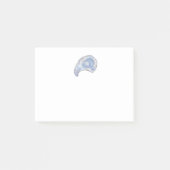Watercolor Oyster Post-it notes (Voorkant)