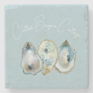 Watercolor Oyster  Stenen Onderzetter