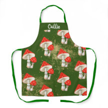 Watercolor Paddenstoelen Gepersonaliseerde Keuken