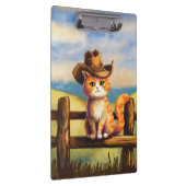 Watercolor Painted Cat Dad Klembord (Rechts)