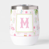 Watercolor Palm Beach Mahjong (Voorkant)