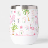 Watercolor Palm Beach Mahjong (Achterkant)