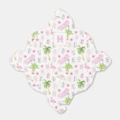 Watercolor Palm Beach Mahjong Bedankdoosjes (Uitgevouwen)