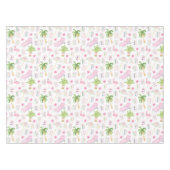 Watercolor Palm Beach Mahjong Tafelkleed (Voorkant (Horizontaal))