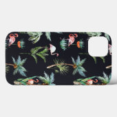 Watercolor Palm Patroon Case-Mate iPhone Case (Achterkant (horizontaal))