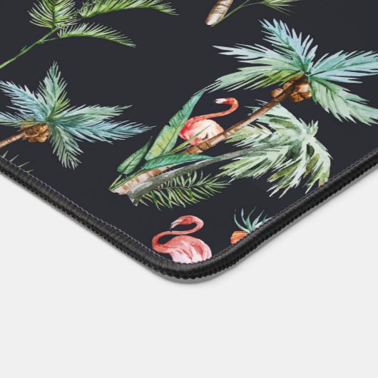 Watercolor Palm Pattern Bureaumat (Hoek)