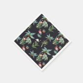 Watercolor Palm Pattern Servet (Hoek)