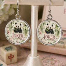 Watercolor Panda Joker Mahjong