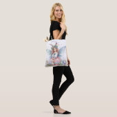 Watercolor Pasen Lente Fee Tote Bag (Op model)