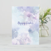 Watercolor Pasen Vakantiekaart Feestdagenkaart (Staand voorkant)