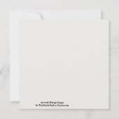 Watercolor Pastel Brushstrokes On Cloud White Kaart (Achterkant)