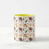 Watercolor Pastel Floral Seamless Pattern | Soft Mok (Midden)