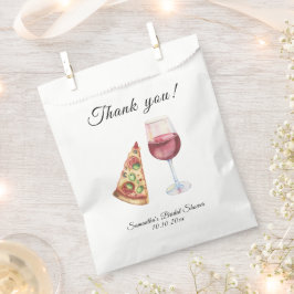 Watercolor Perfect Pair Bruiloftsborrel Bedankt Bedankzakje
