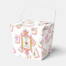 Watercolor Pers voor Mahjong Champagne Feest