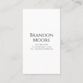 Watercolor Pet Sitter Dog Walker Visitekaartje (Achterkant)