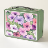 Watercolor petunia flowers (Achterkant)