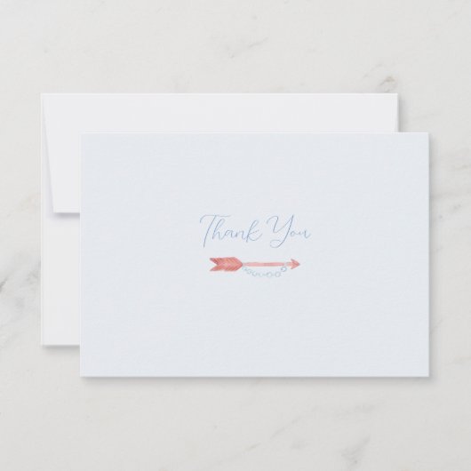 Watercolor Pijl Studentenvereniging Briefkaart (Voorkant)